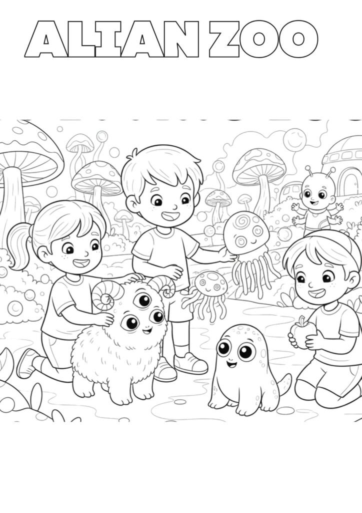 Black and White Lined Dinosaurs Coloring Activity Worksheet 1 1