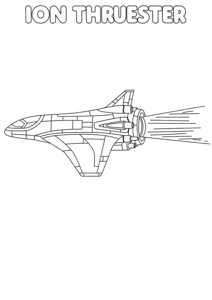 Coloringdrawing.com space Aircraft
