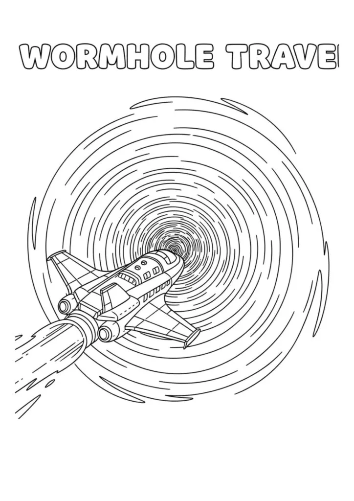 Coloringdrawing.com wormhole