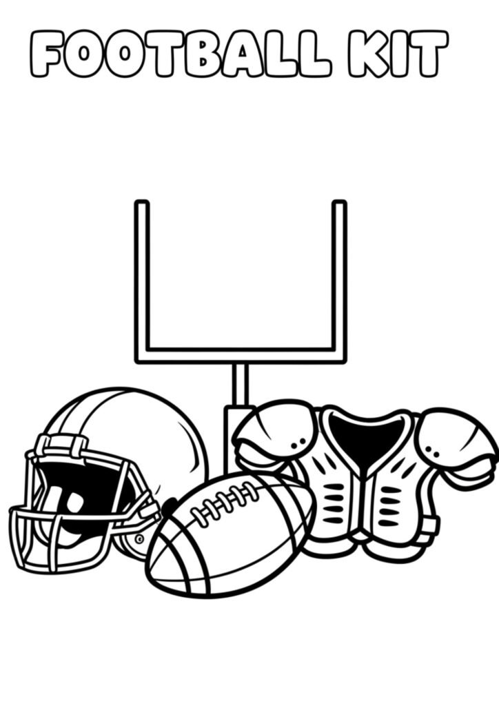 football coloriong 1
