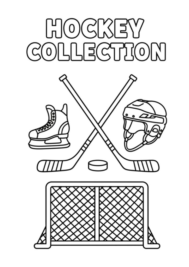 hockey coloriong 1
