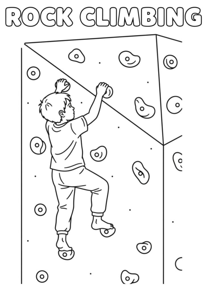 rock climing