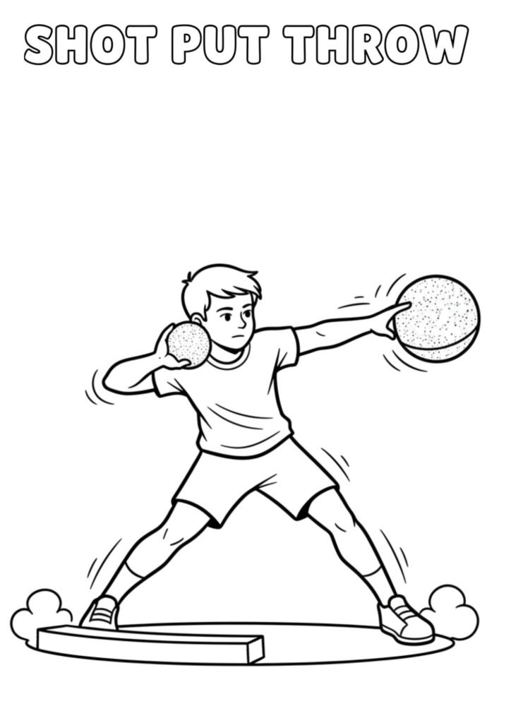 shot put throw
