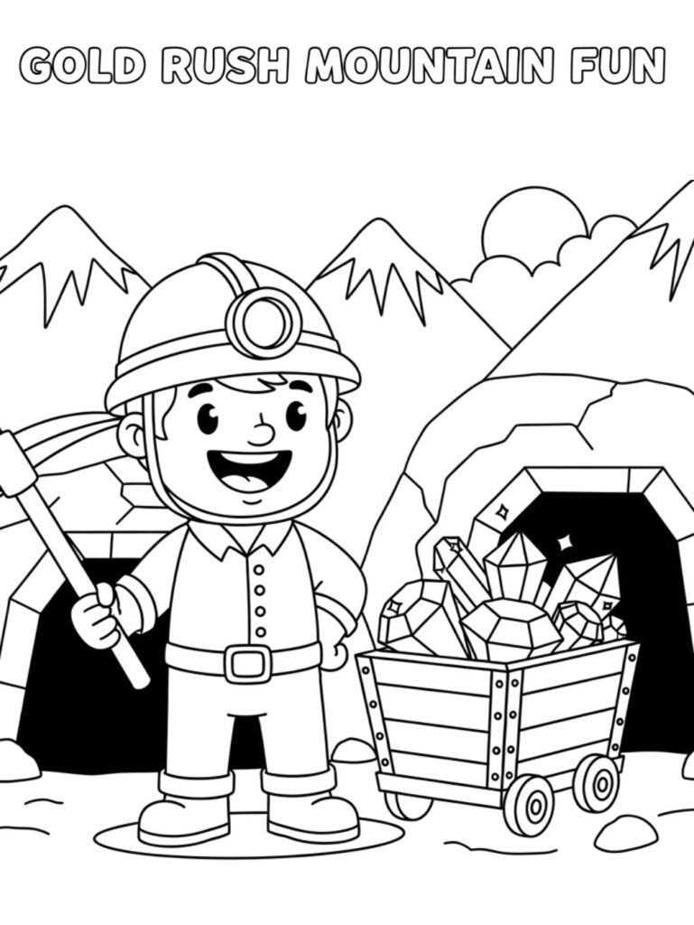 Gold rush miner