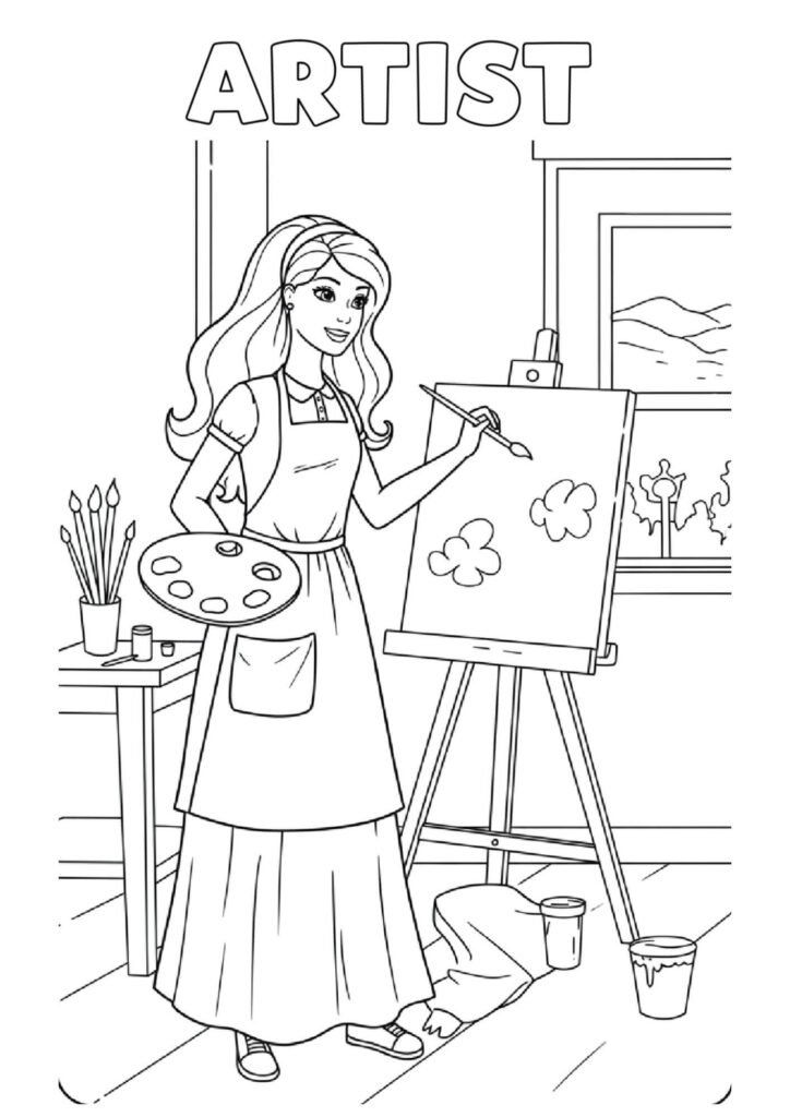 artist coloringdrawing