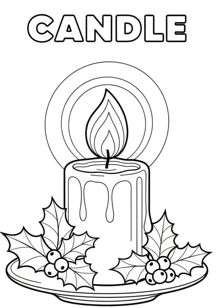 christmess candle