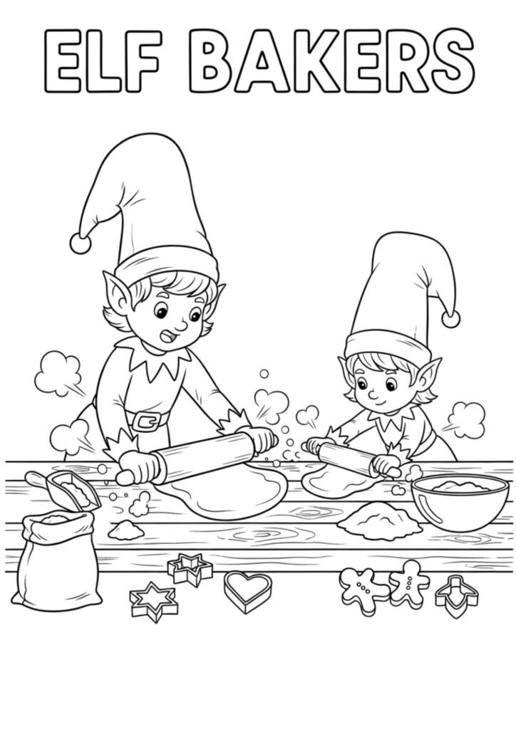 christmess elf bakers