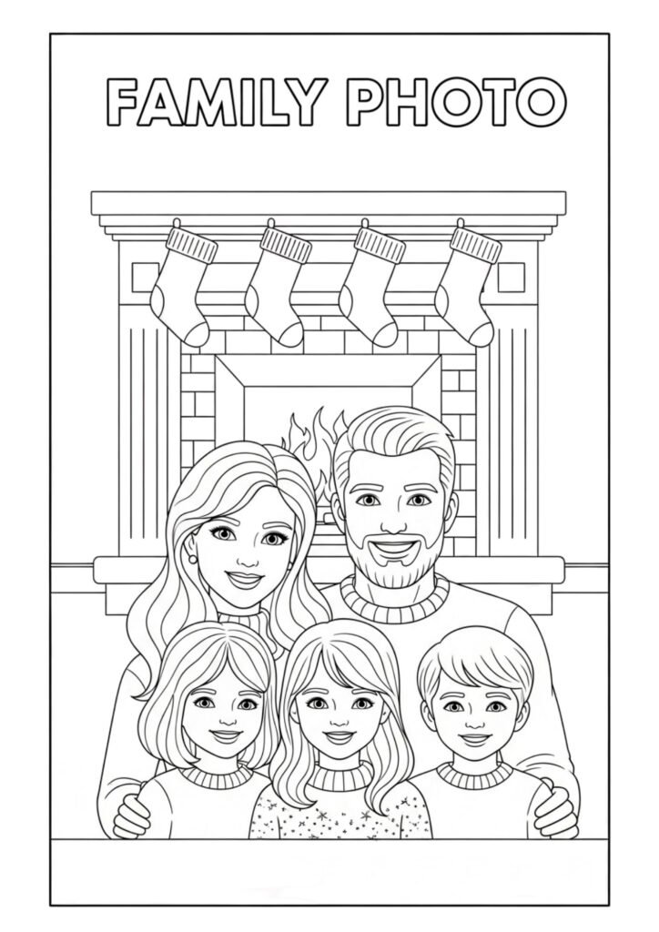 christmess family photo