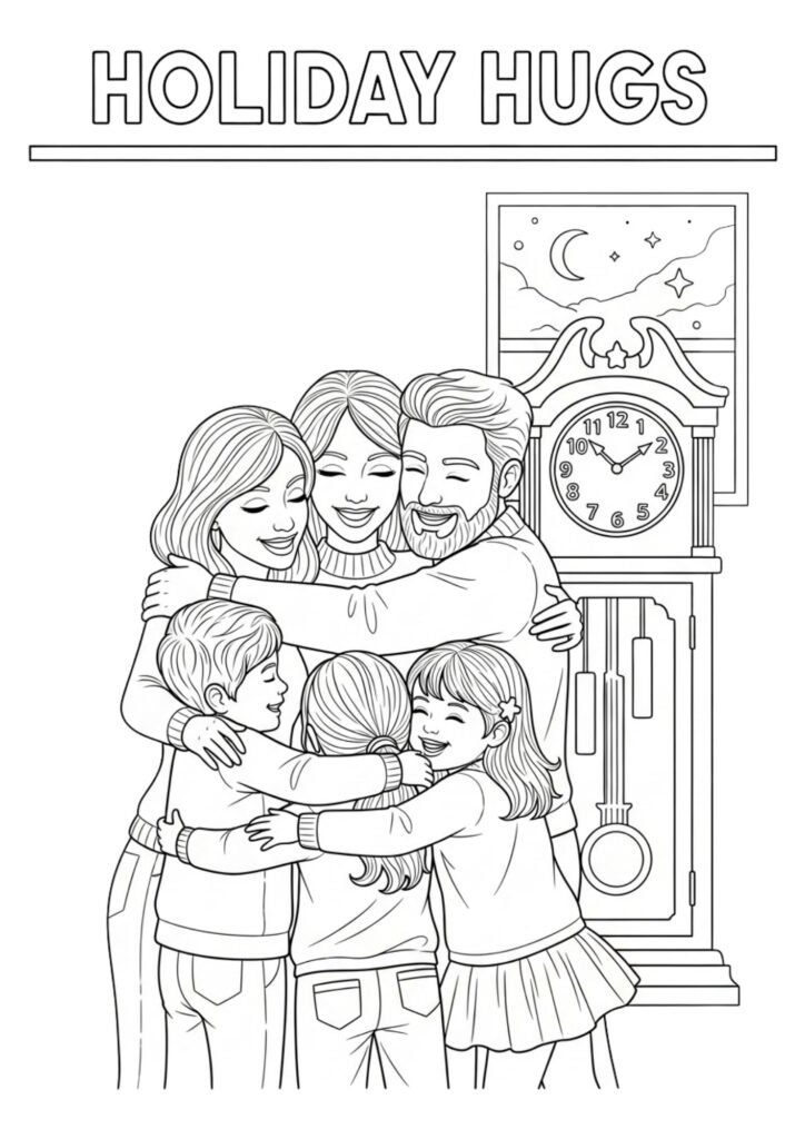 christmess hug