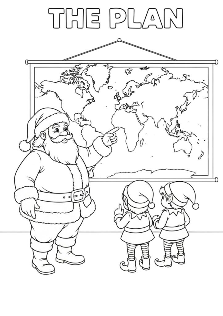 santa christmess plan