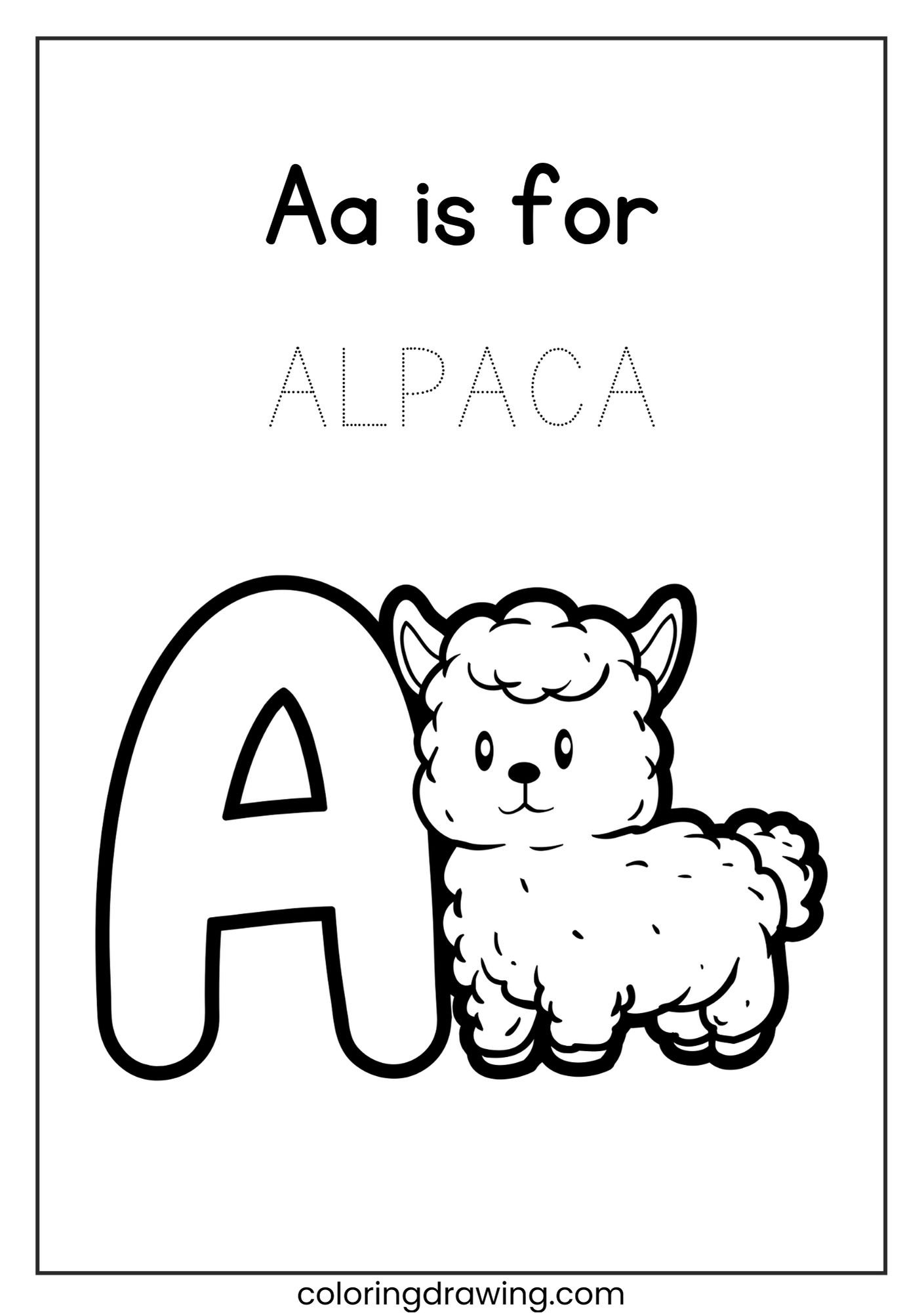Alphabet A