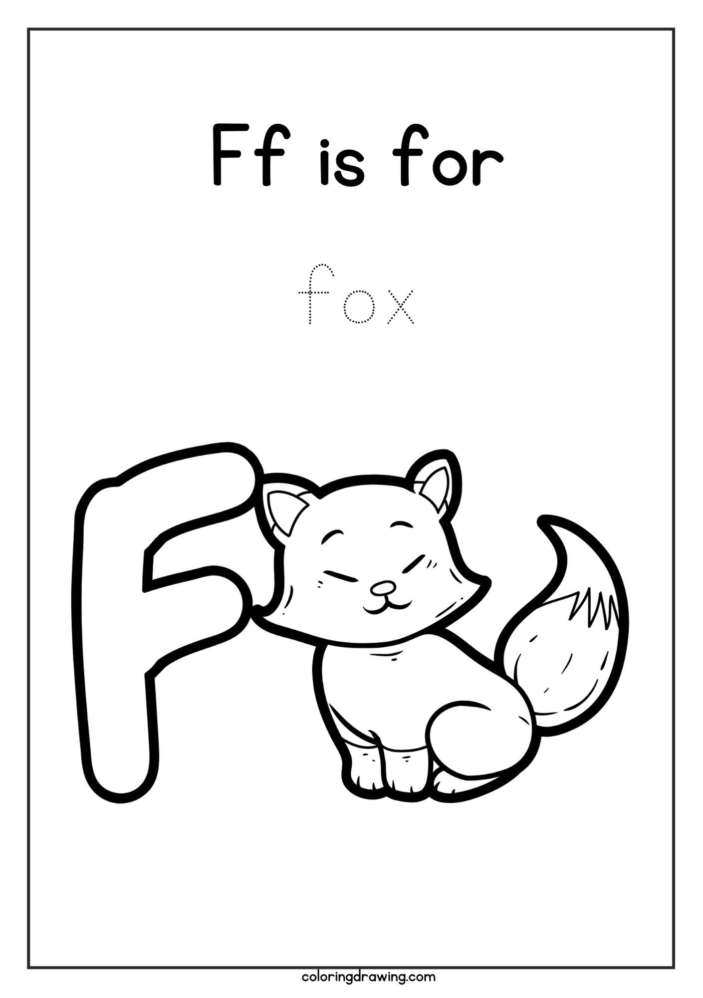 Alphabet F