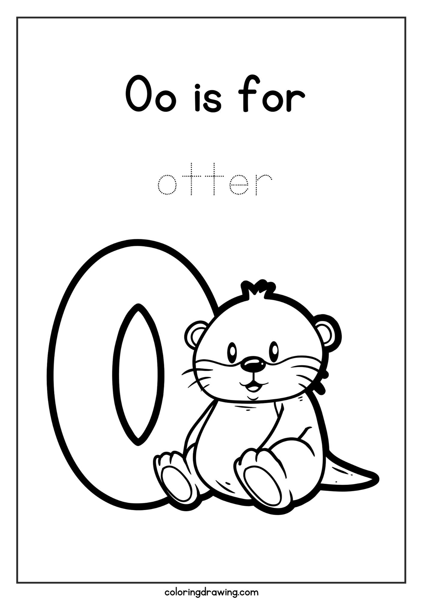 Alphabet O