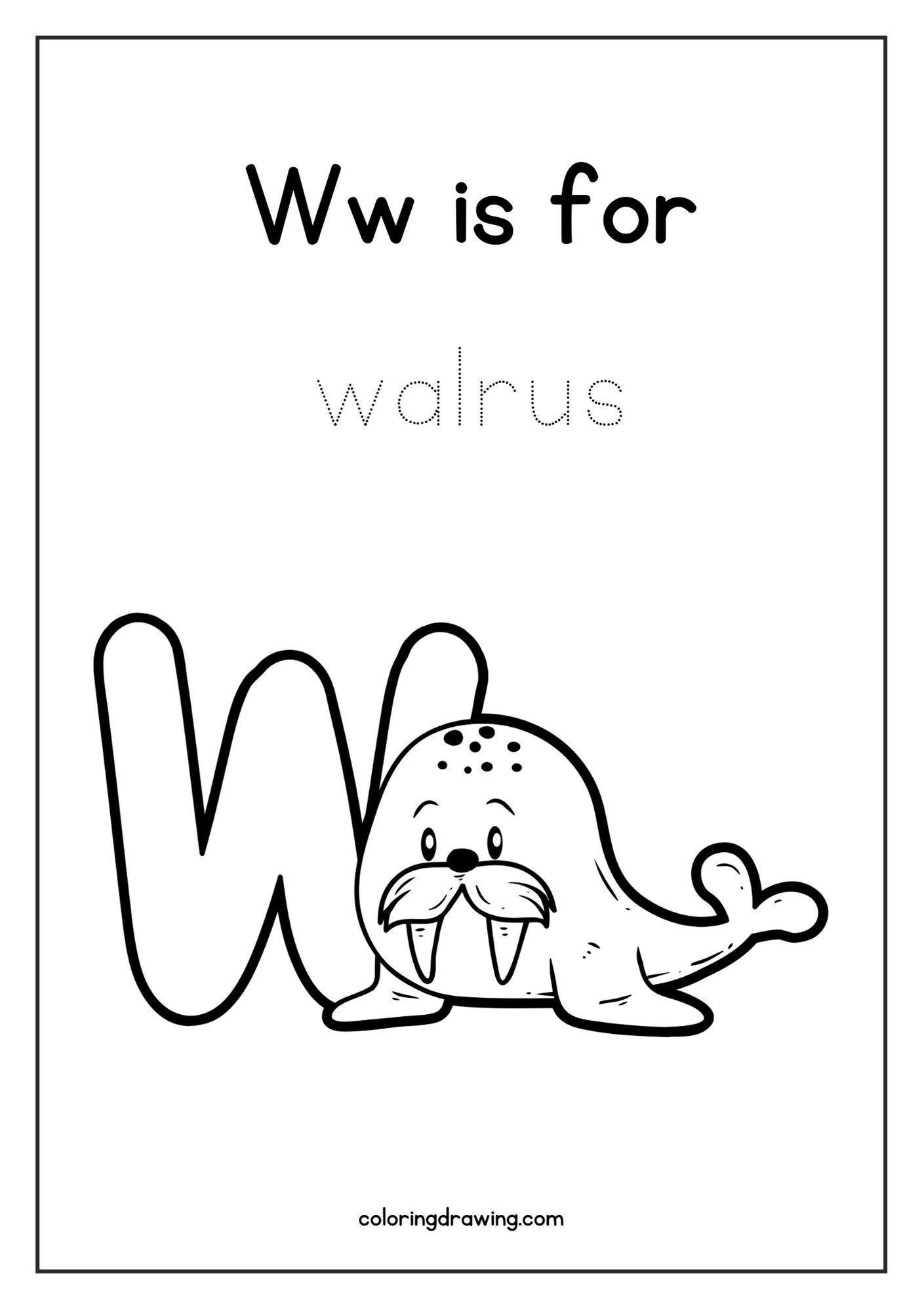 Alphabet W