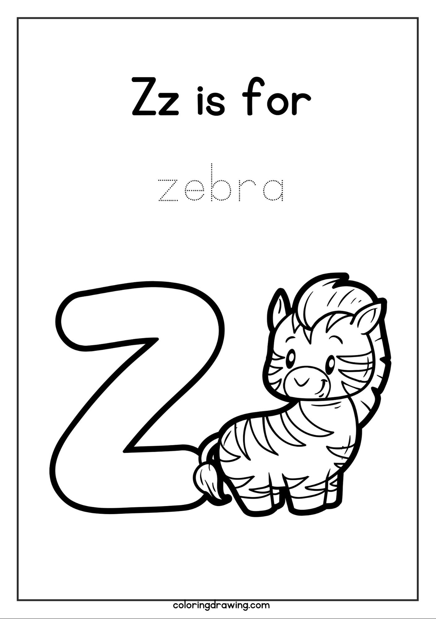 Alphabet Z