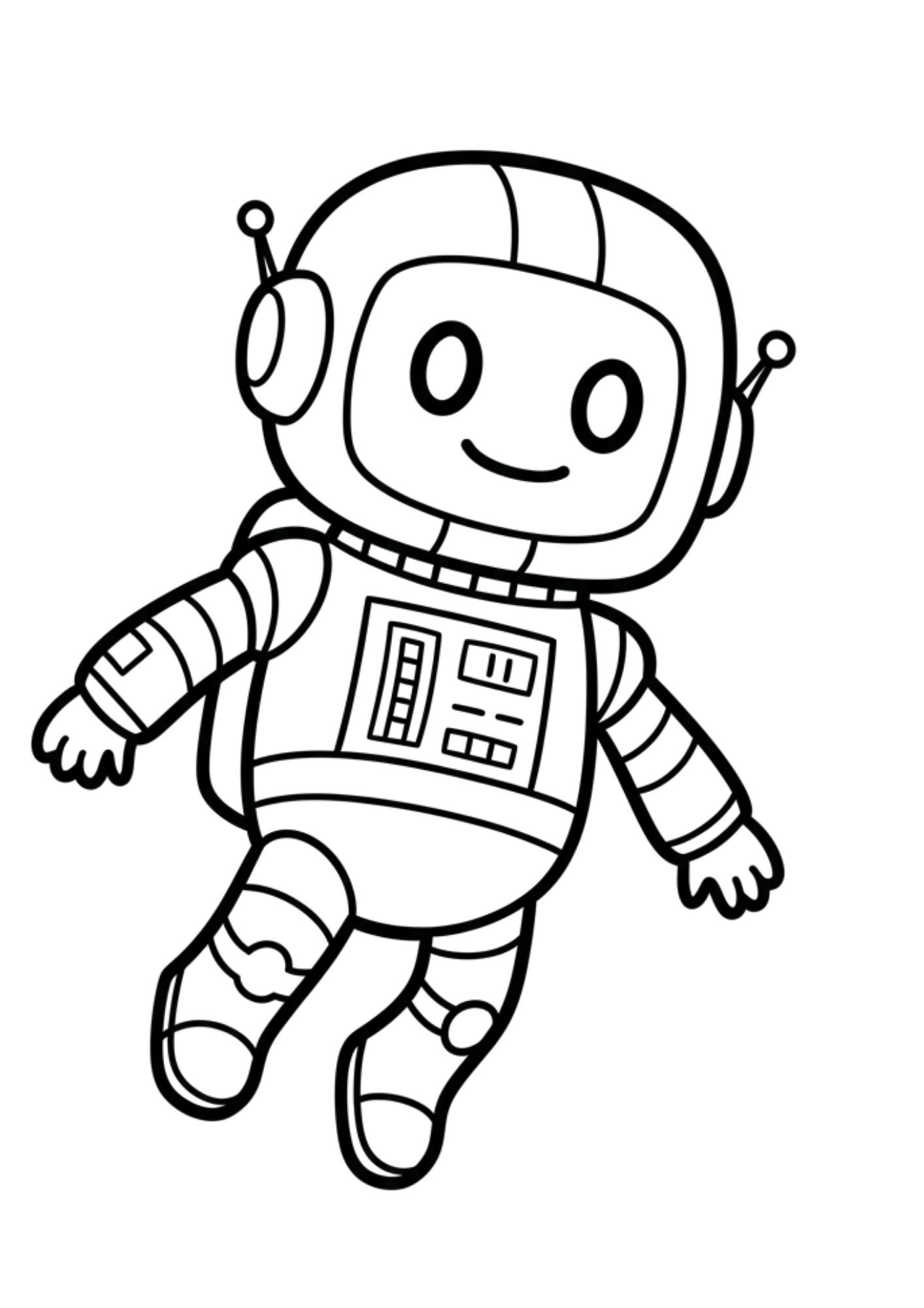 Coloringdrawing.com Robot2
