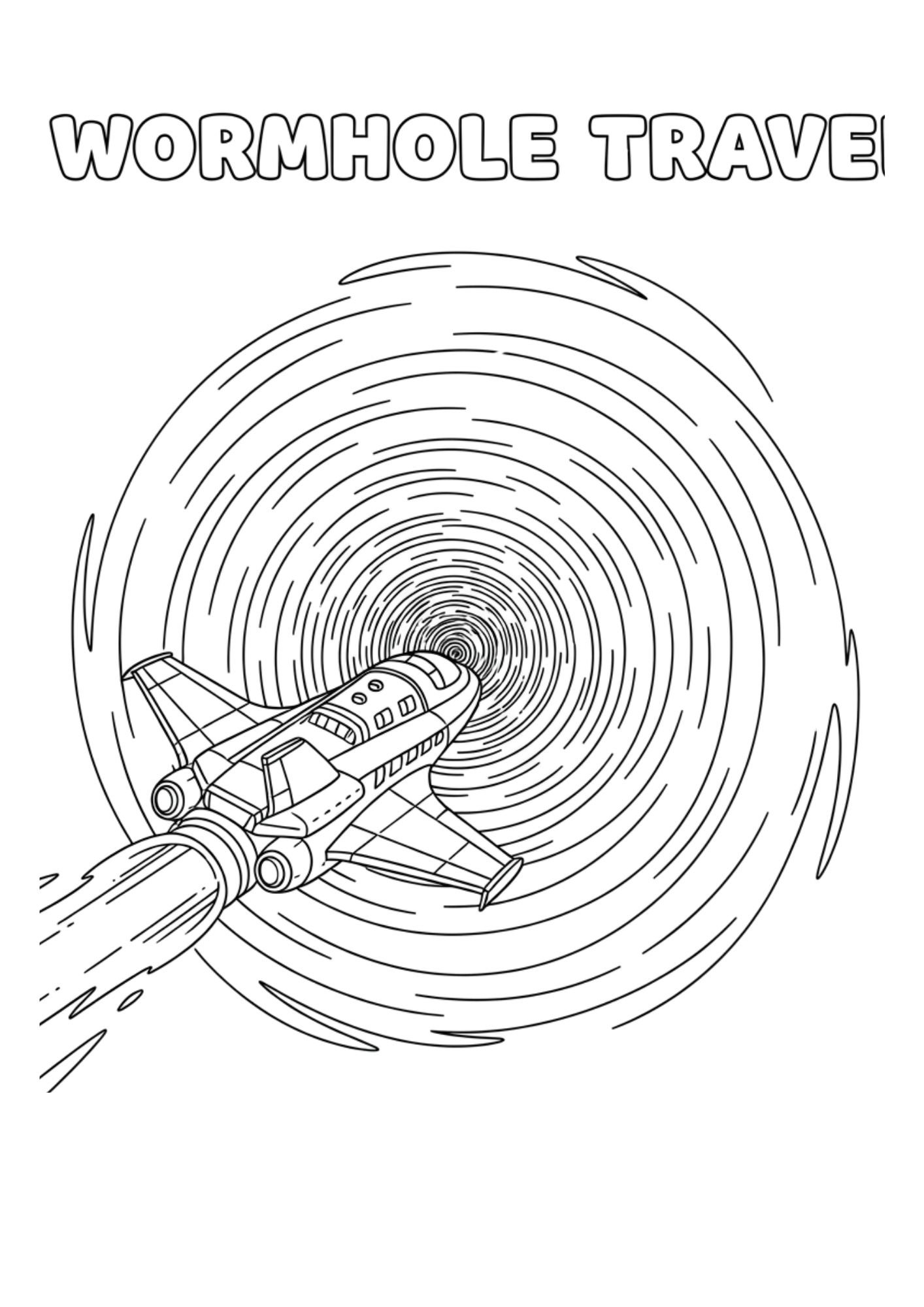 Coloringdrawing.com wormhole