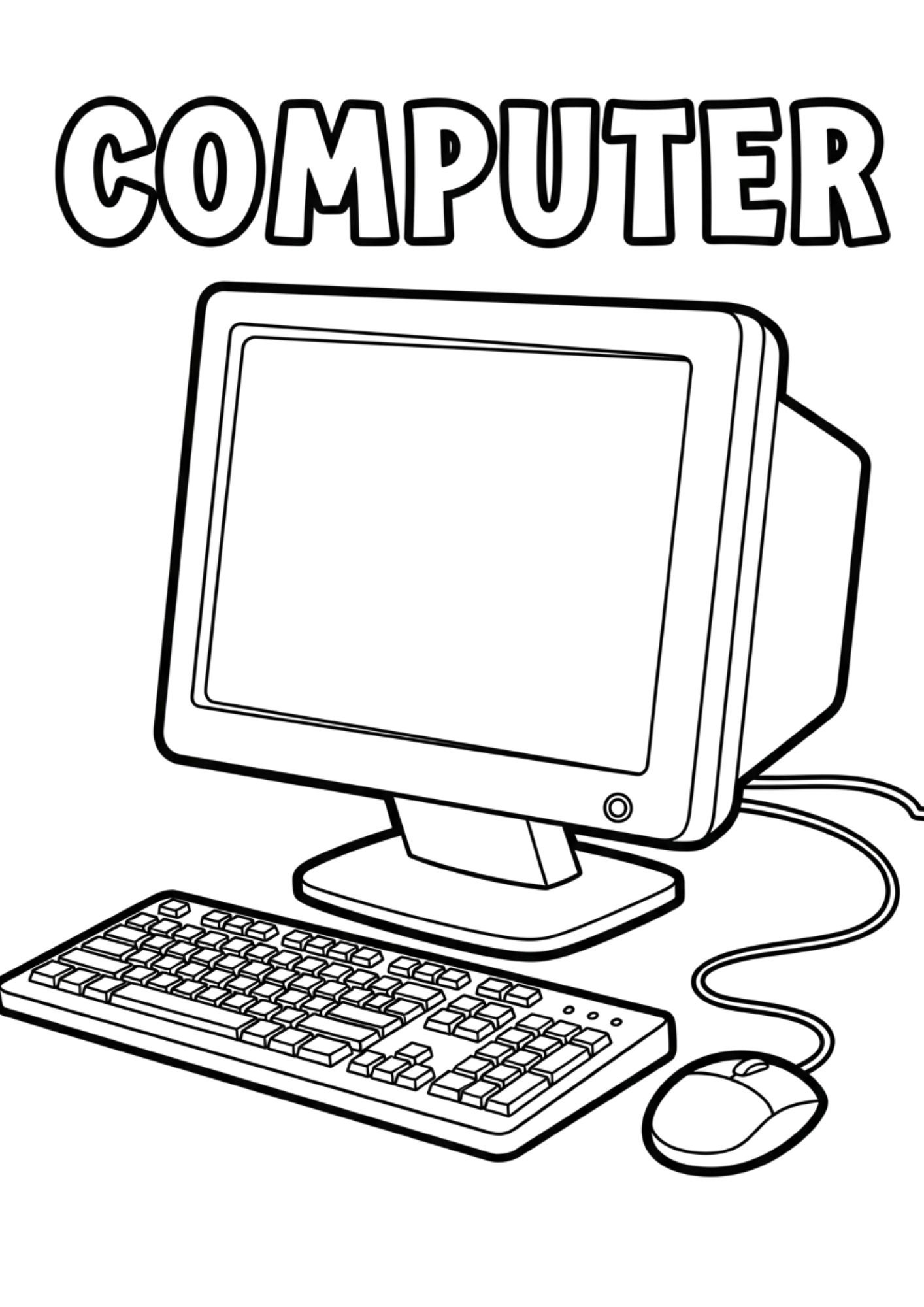 Coloringdrawing.com Computer