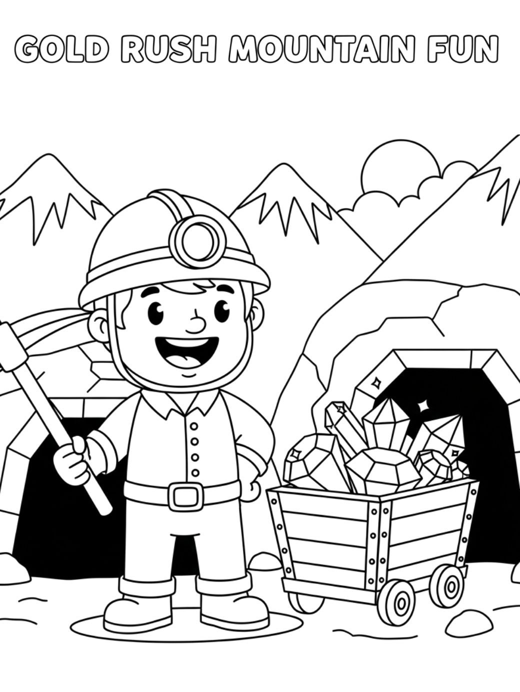 Gold rush miner
