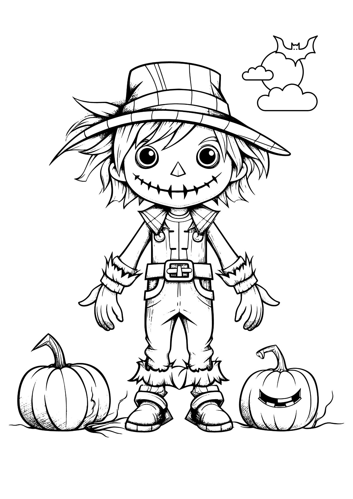 Scarecrow coloring