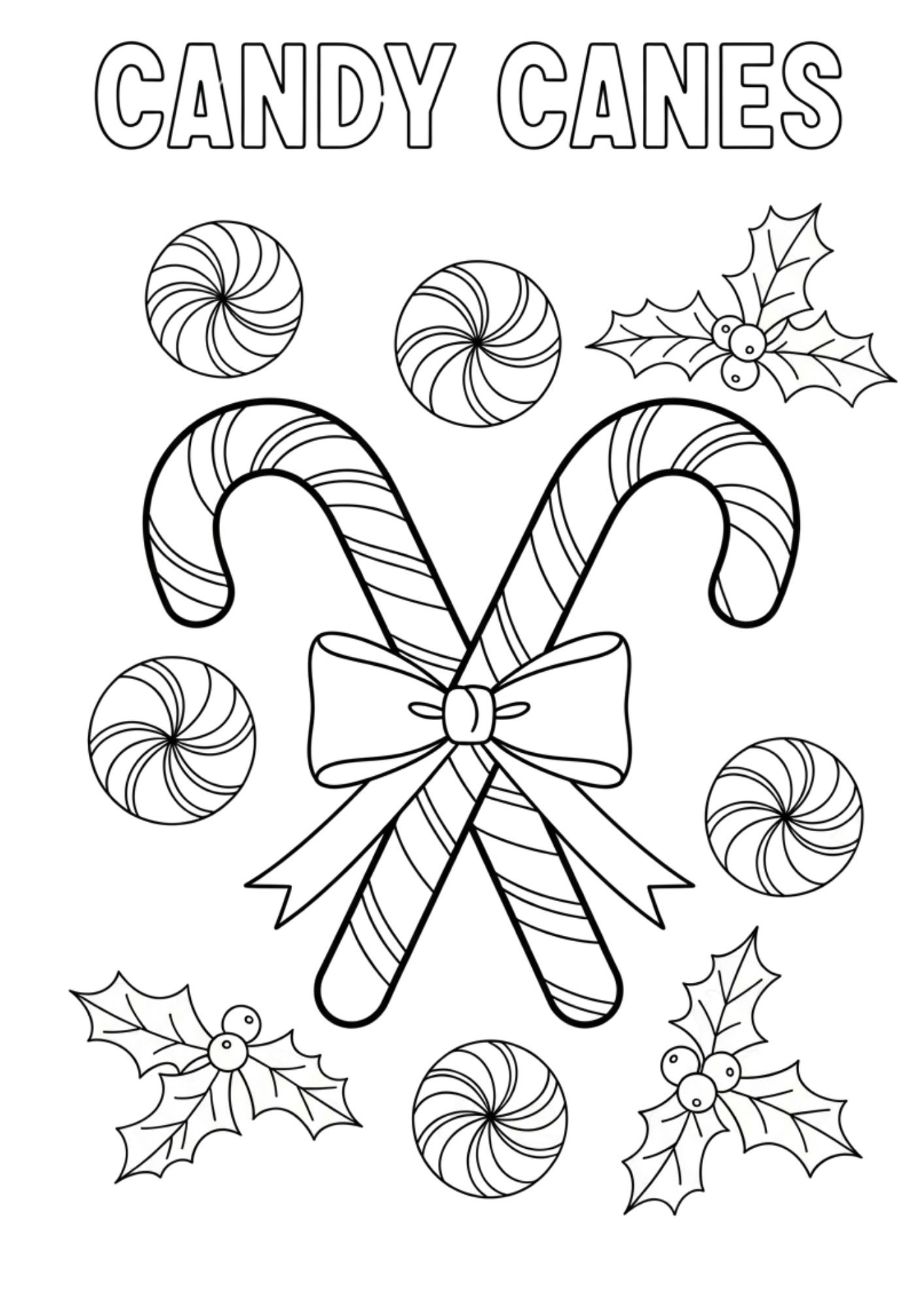candy canes christmess