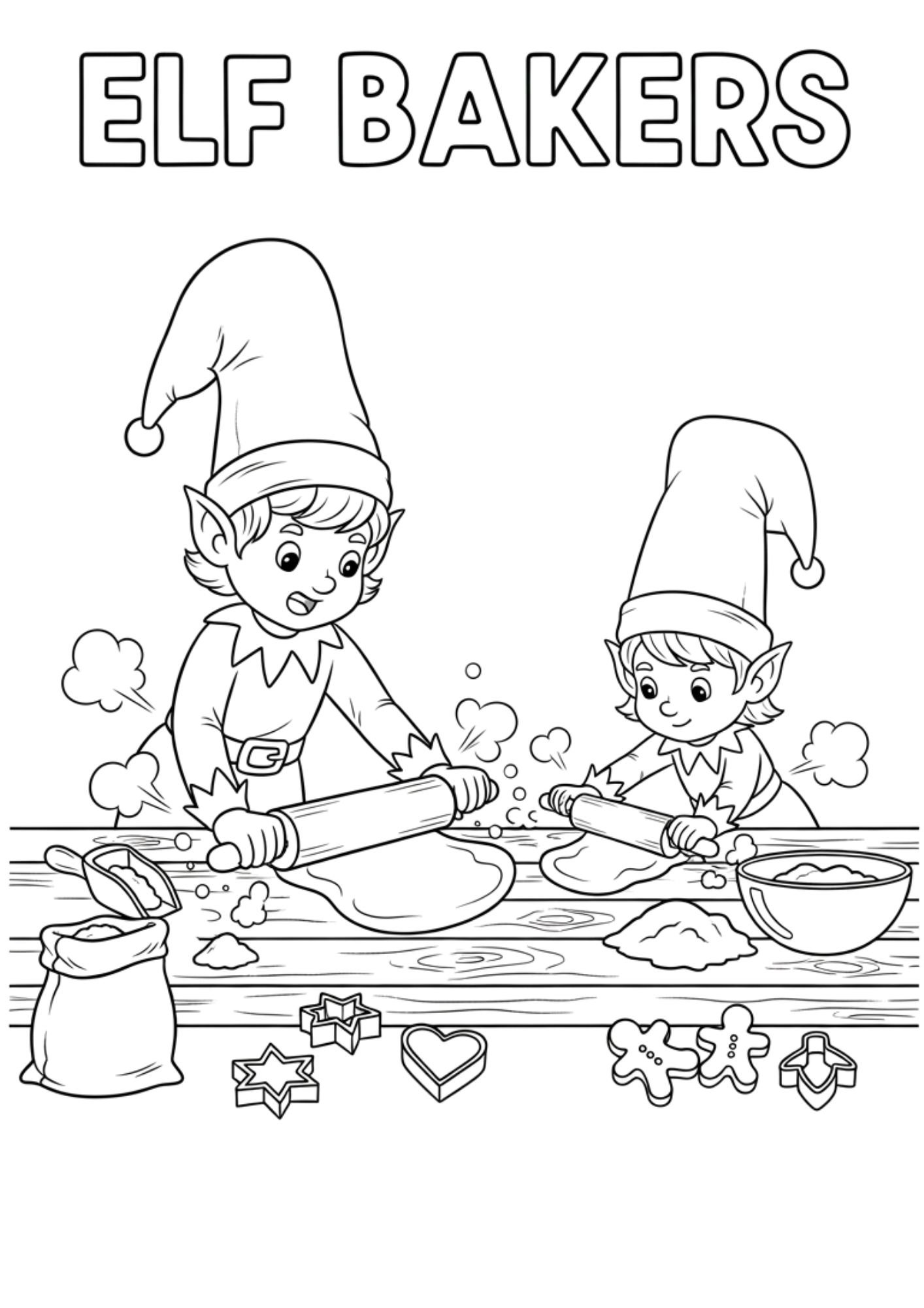 christmess elf bakers