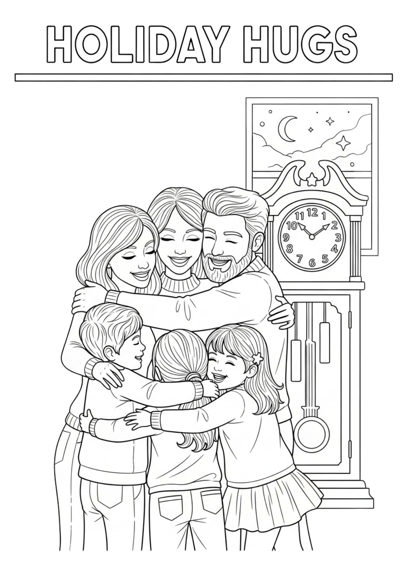 christmess hug