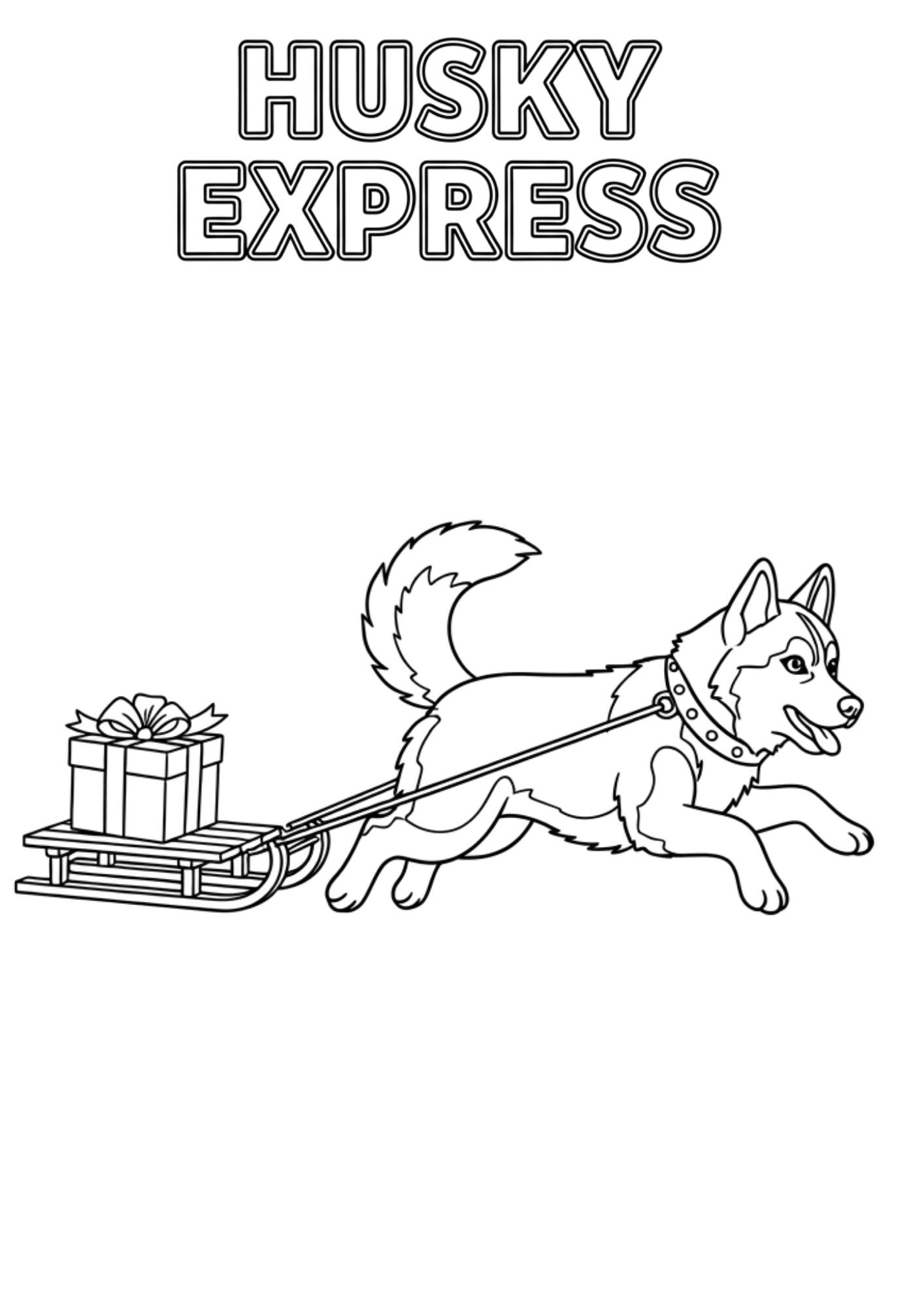 christmess husky express