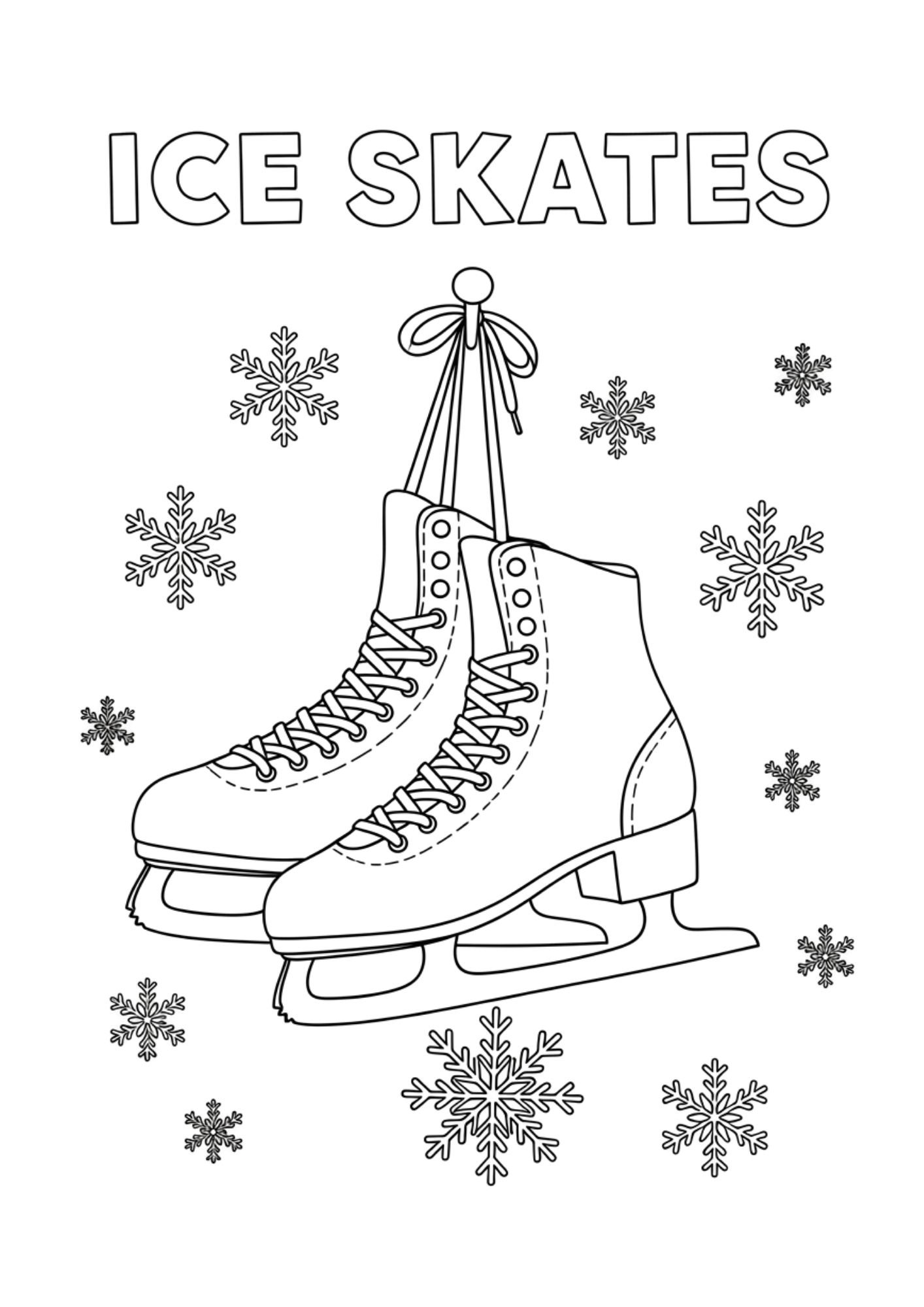 christmess ice skates