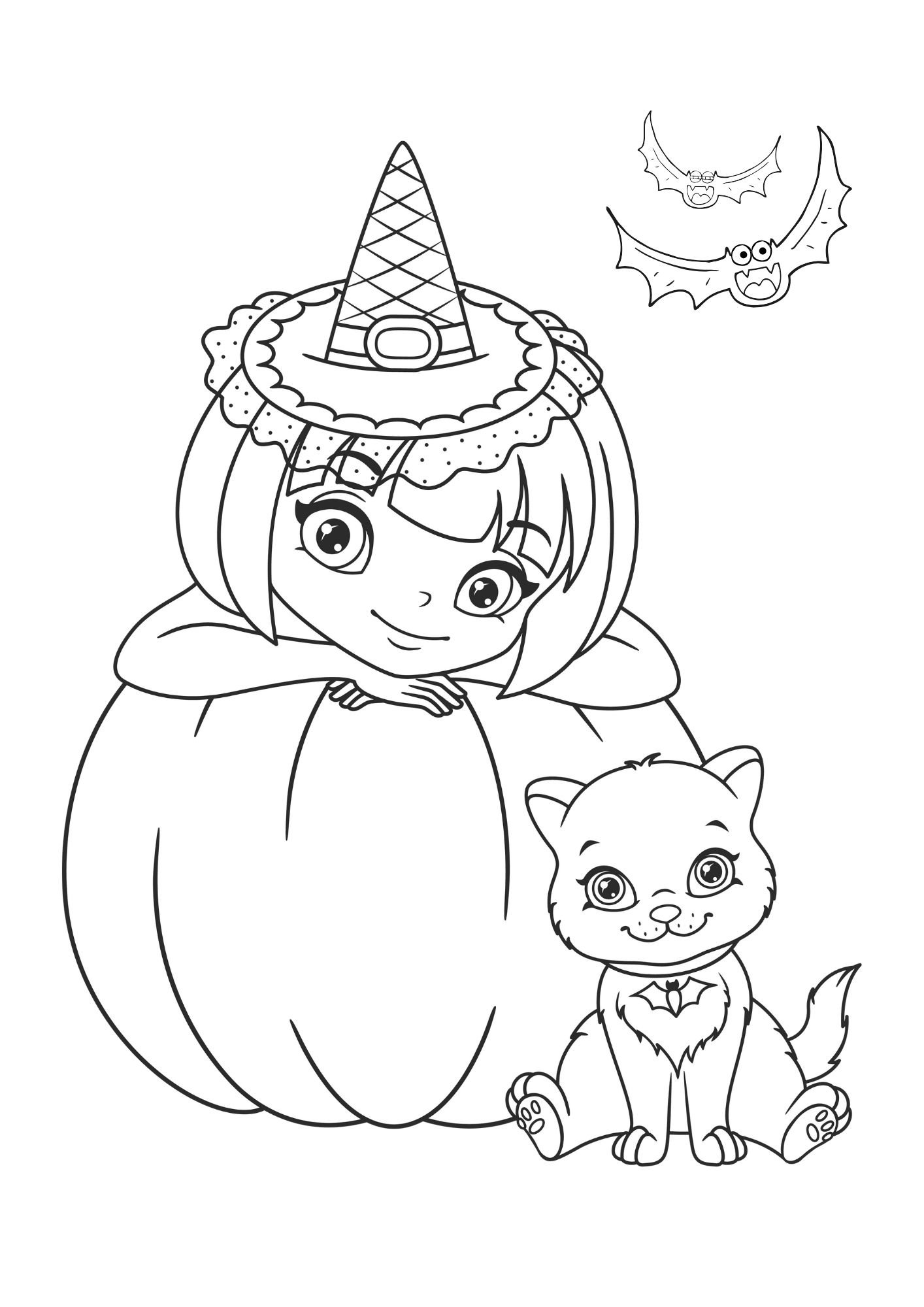 creepy kid cat