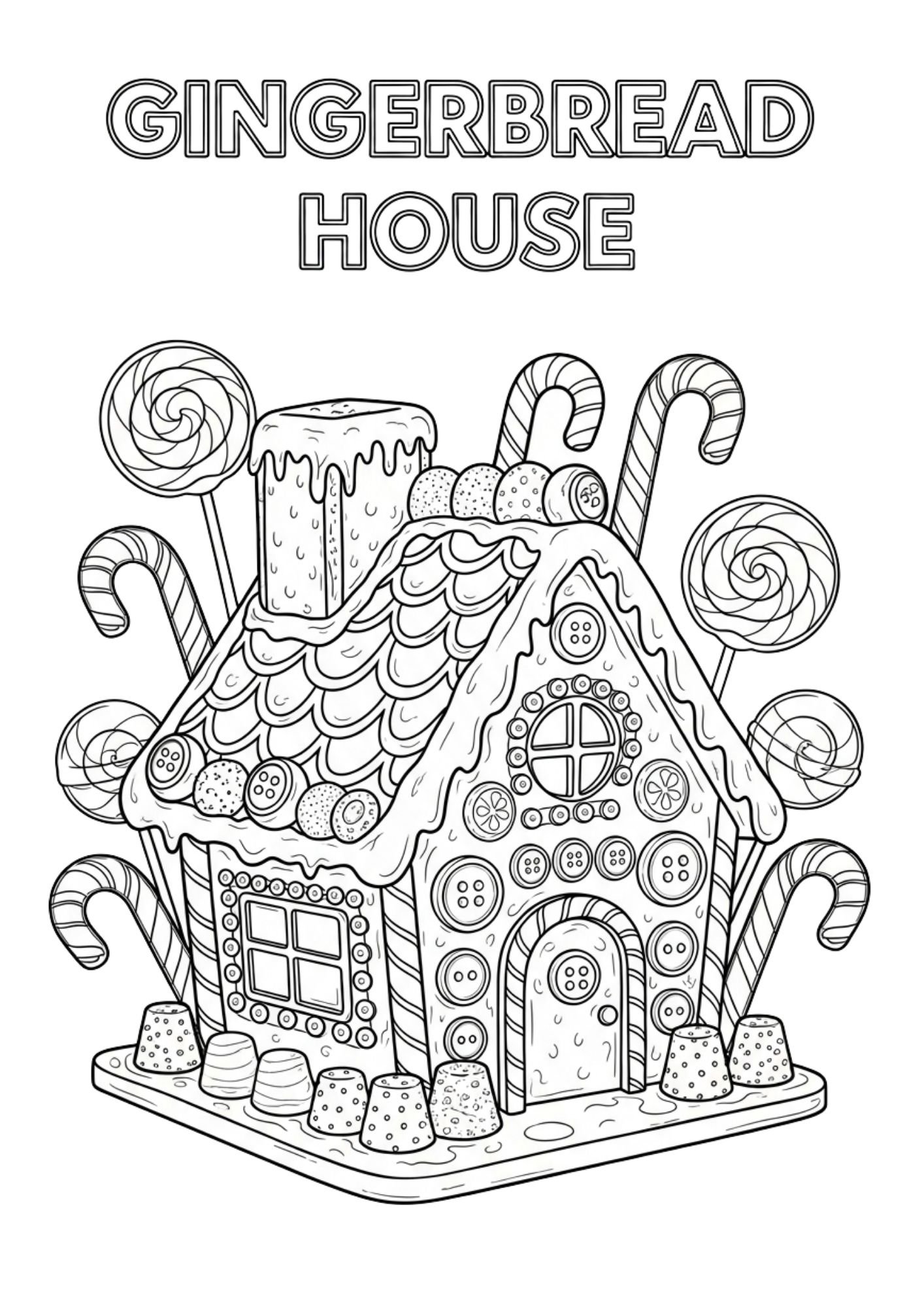 gingerbread house