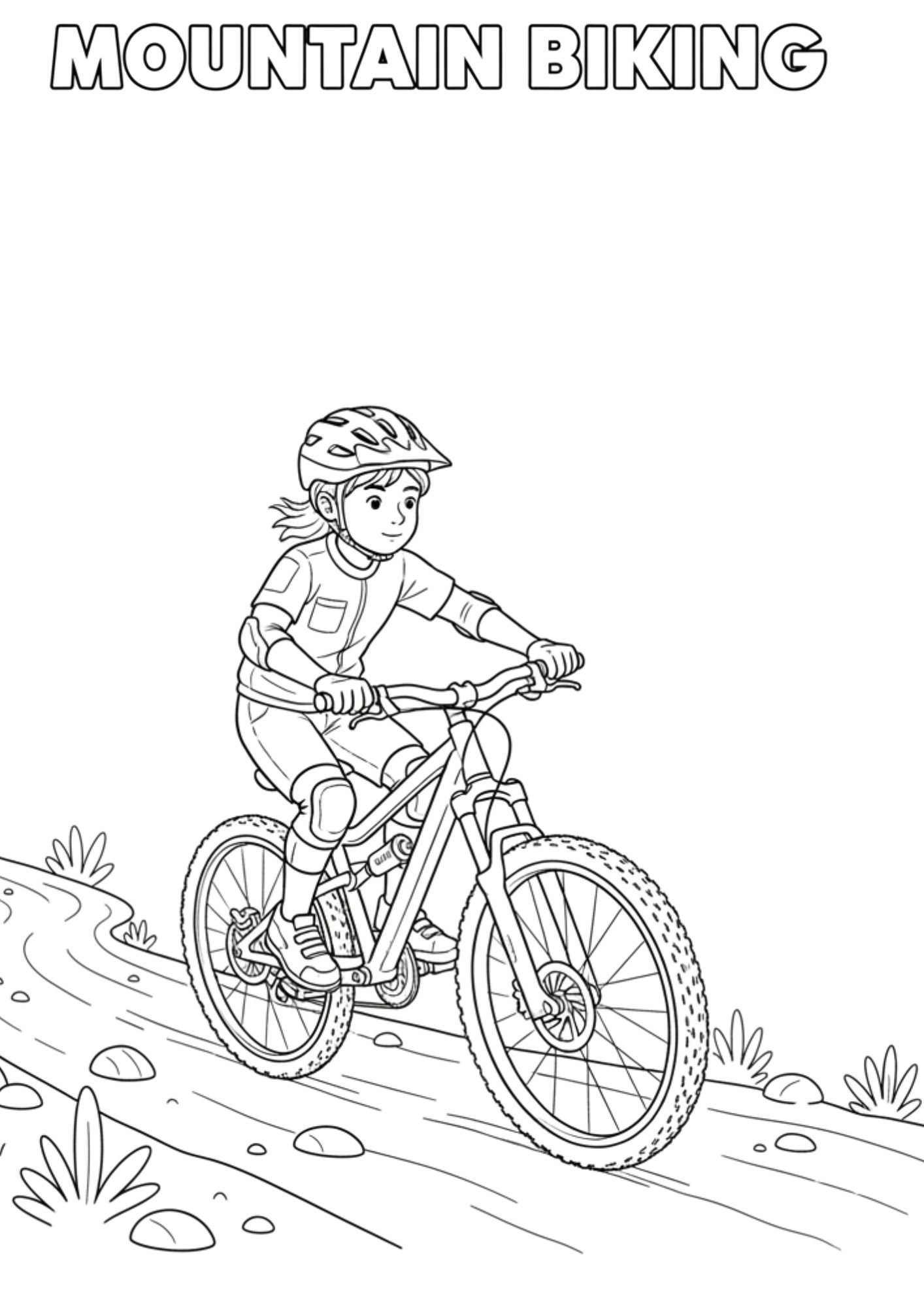 mountain biking