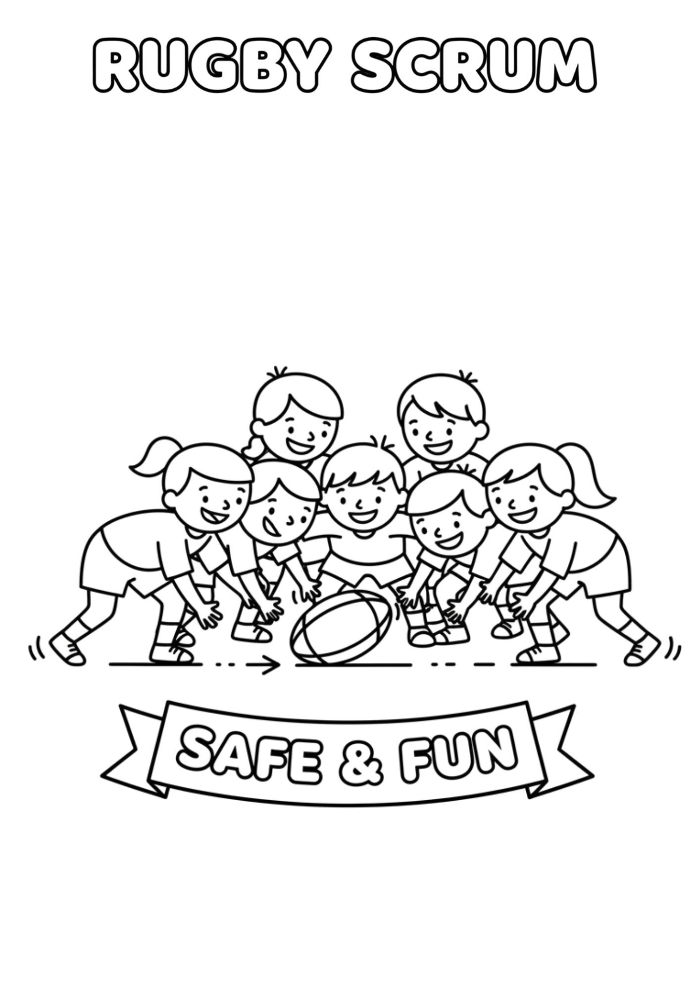 rugby coloriong 1