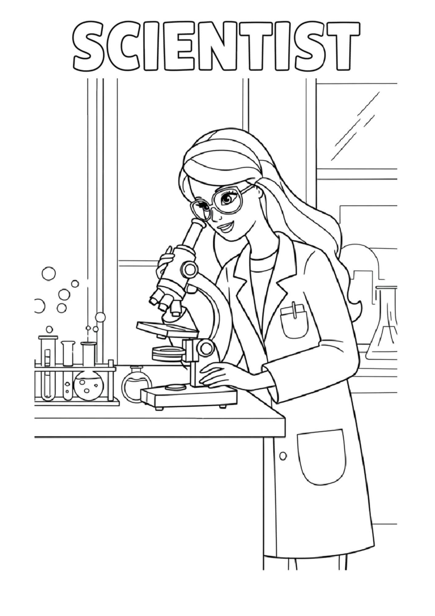 scientic coloringpages