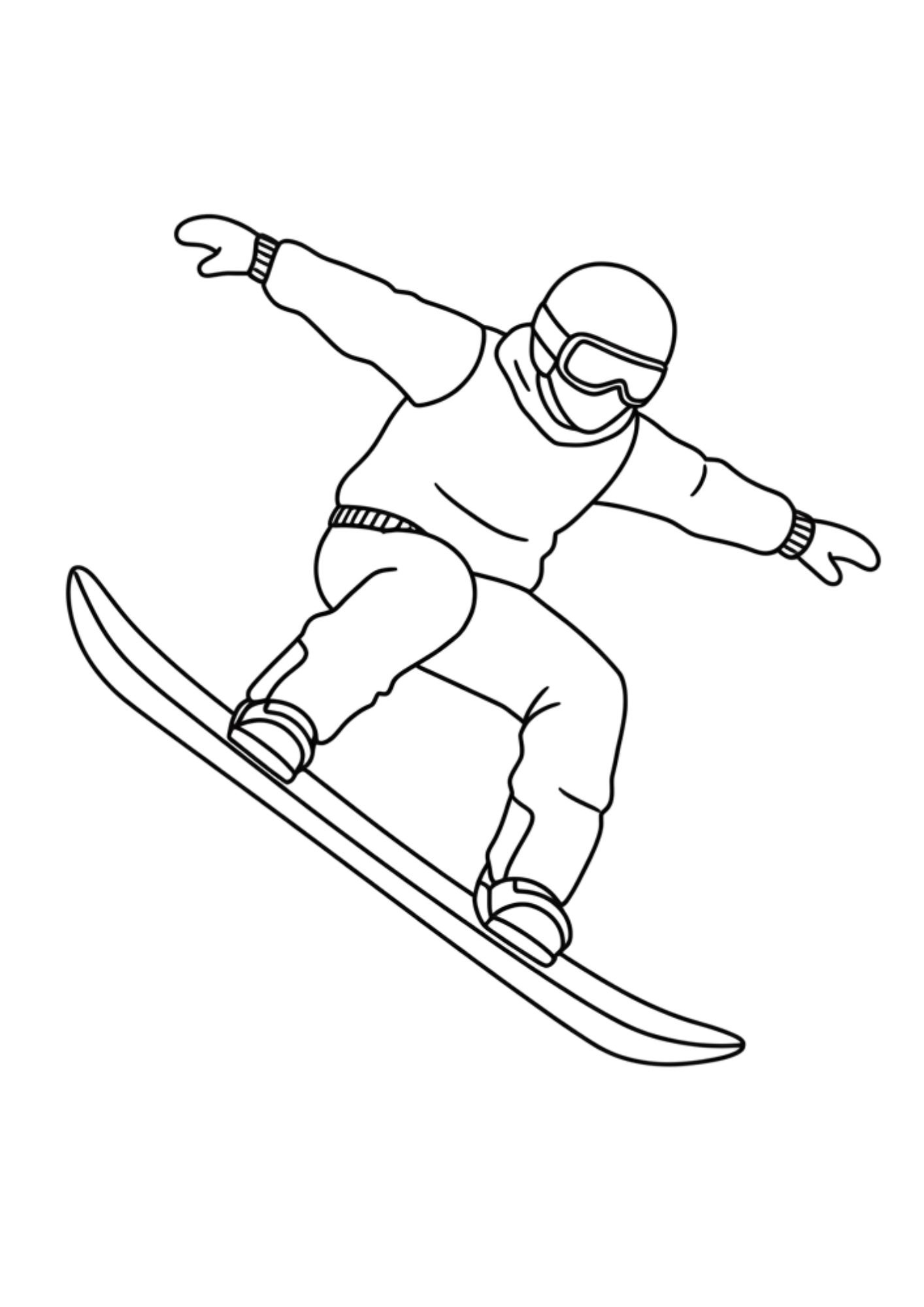 snow sliding