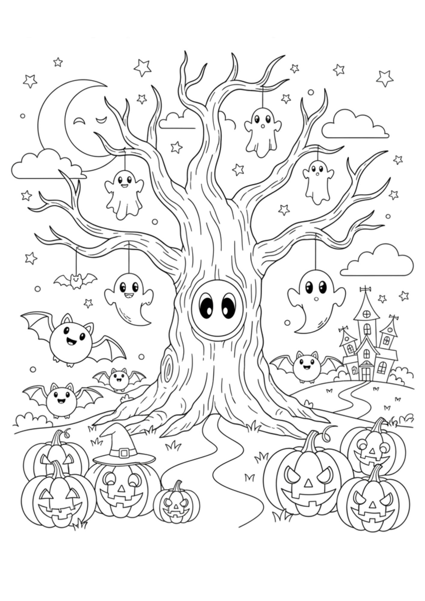 spooky forest